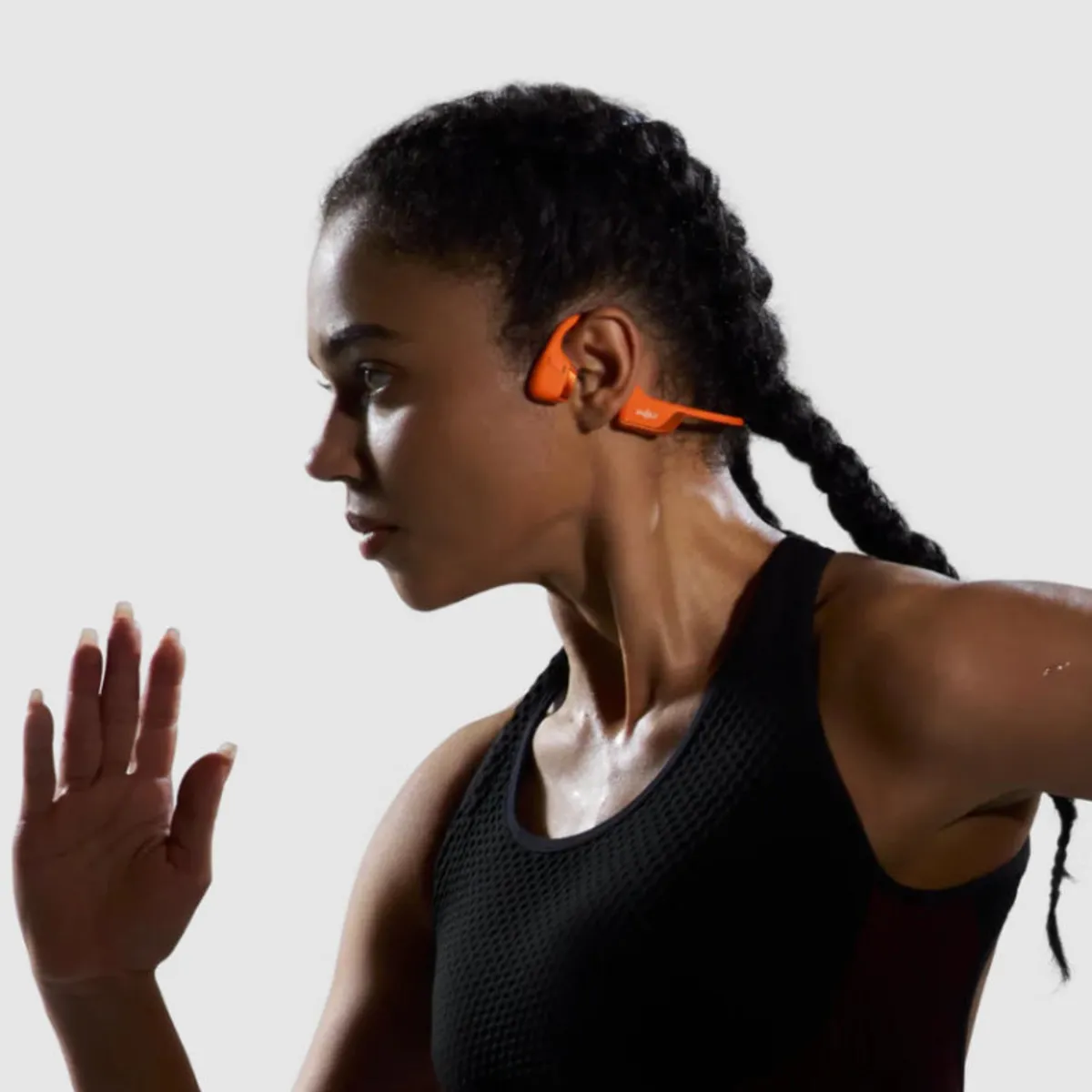 SHOKZ - Auriculares deportivos de conducción ósea Shokz OpenRun Pro 2 S820 Naranjo