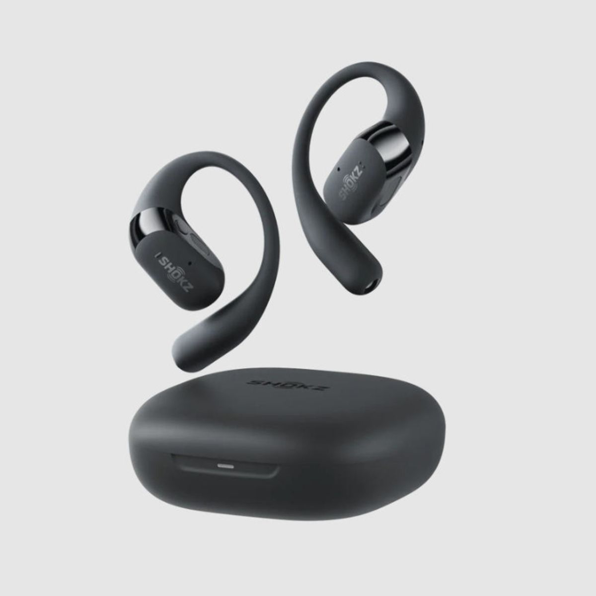 SHOKZ - Auriculares Bluetooth abiertos Shokz OpenFit 2 T920 Negro