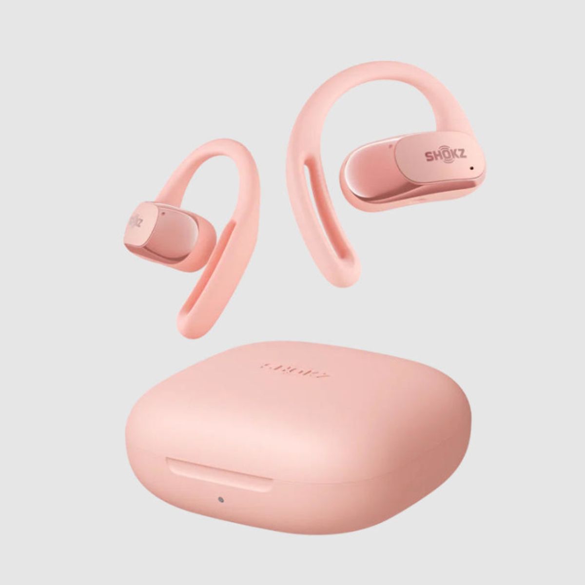 SHOKZ - Auriculares deportivos abiertos Shokz OpenFit Air T511 Rosa
