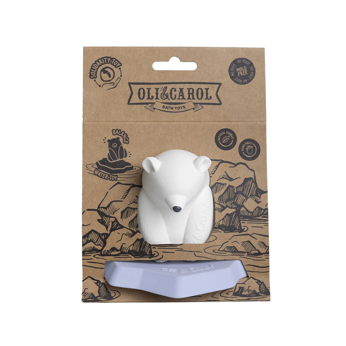 OLI & CAROL - Oso Polar Ice Protector Juguete Baño