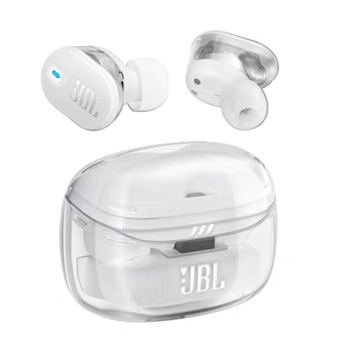 JBL - JBL Tune Buds Auriculares inalámbricos sonido Pure Bass-Blanco
