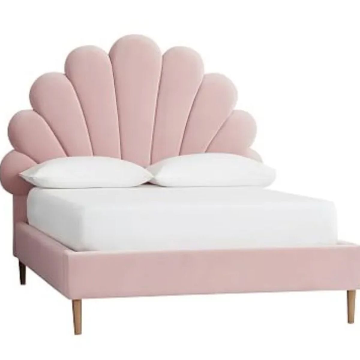 GENERICO - Cama Venus 2 Plazas - Rosa