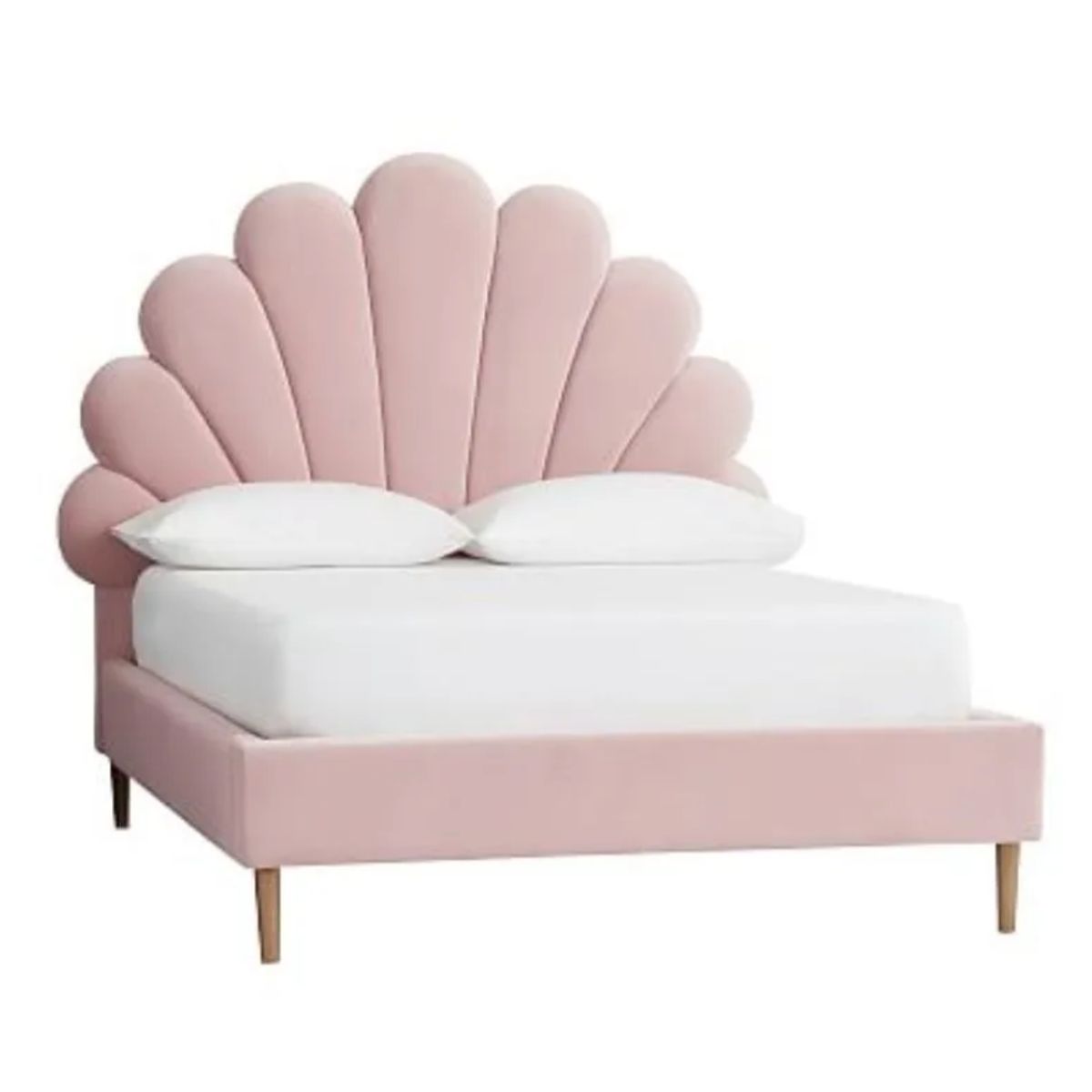 GENERICO - Cama Venus 2 Plazas - Rosa