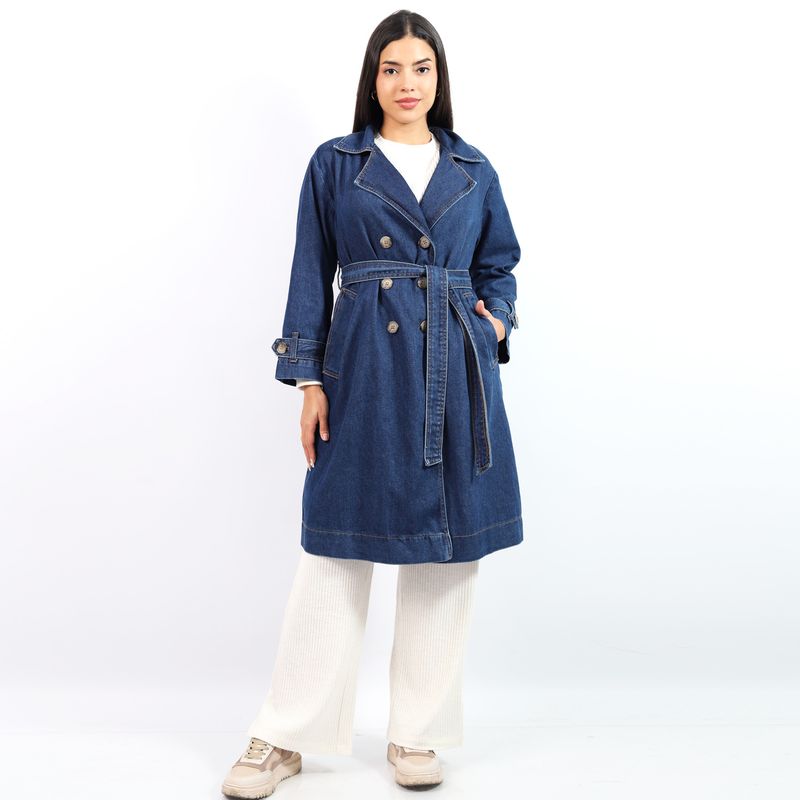 JAROLA - Trench Coat Denim Jarola Grecia