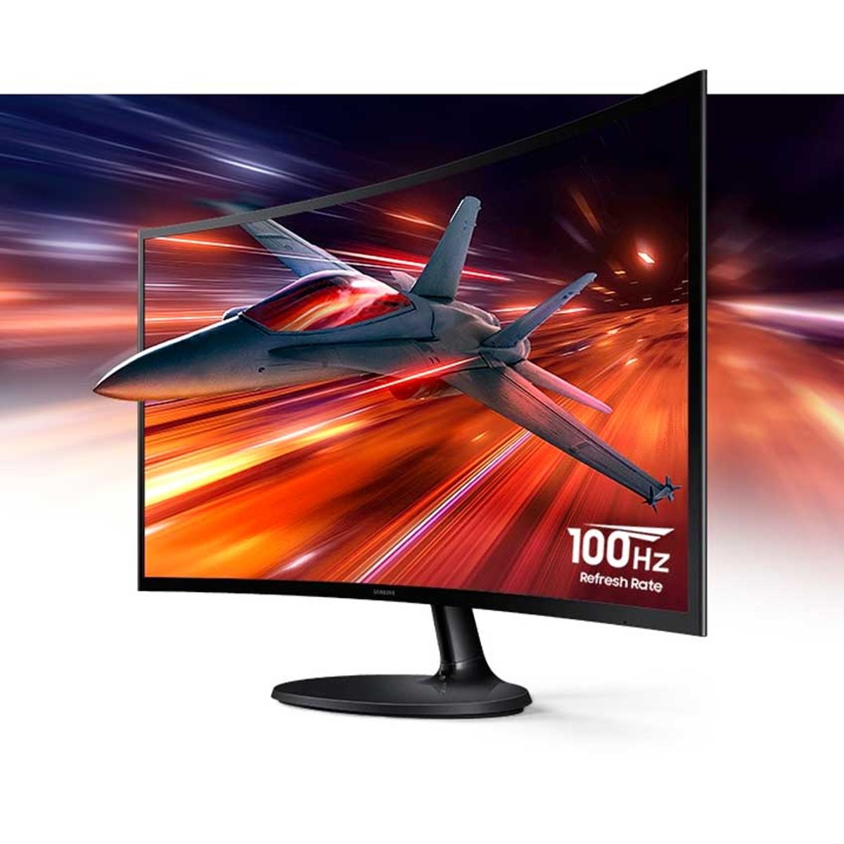 SAMSUNG - Monitor Curvo Samsung 24 FHD VA 100Hz LS24D360GALXPE