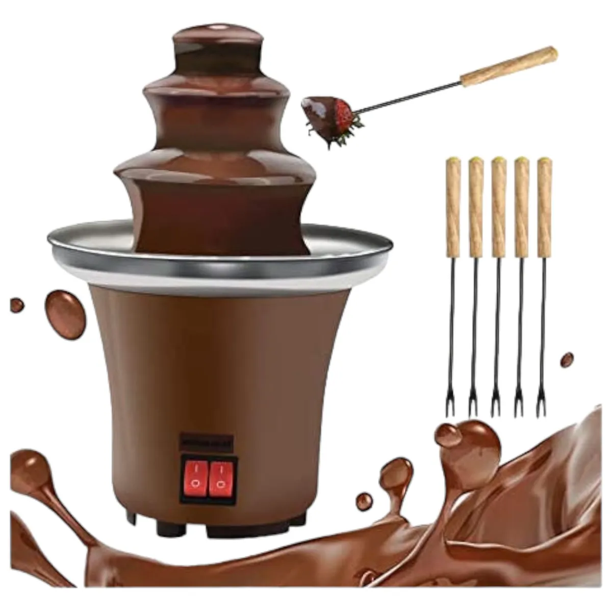 OEM - Fuente Chocolatera Pileta Chocolate Maquina Fondue Eventos