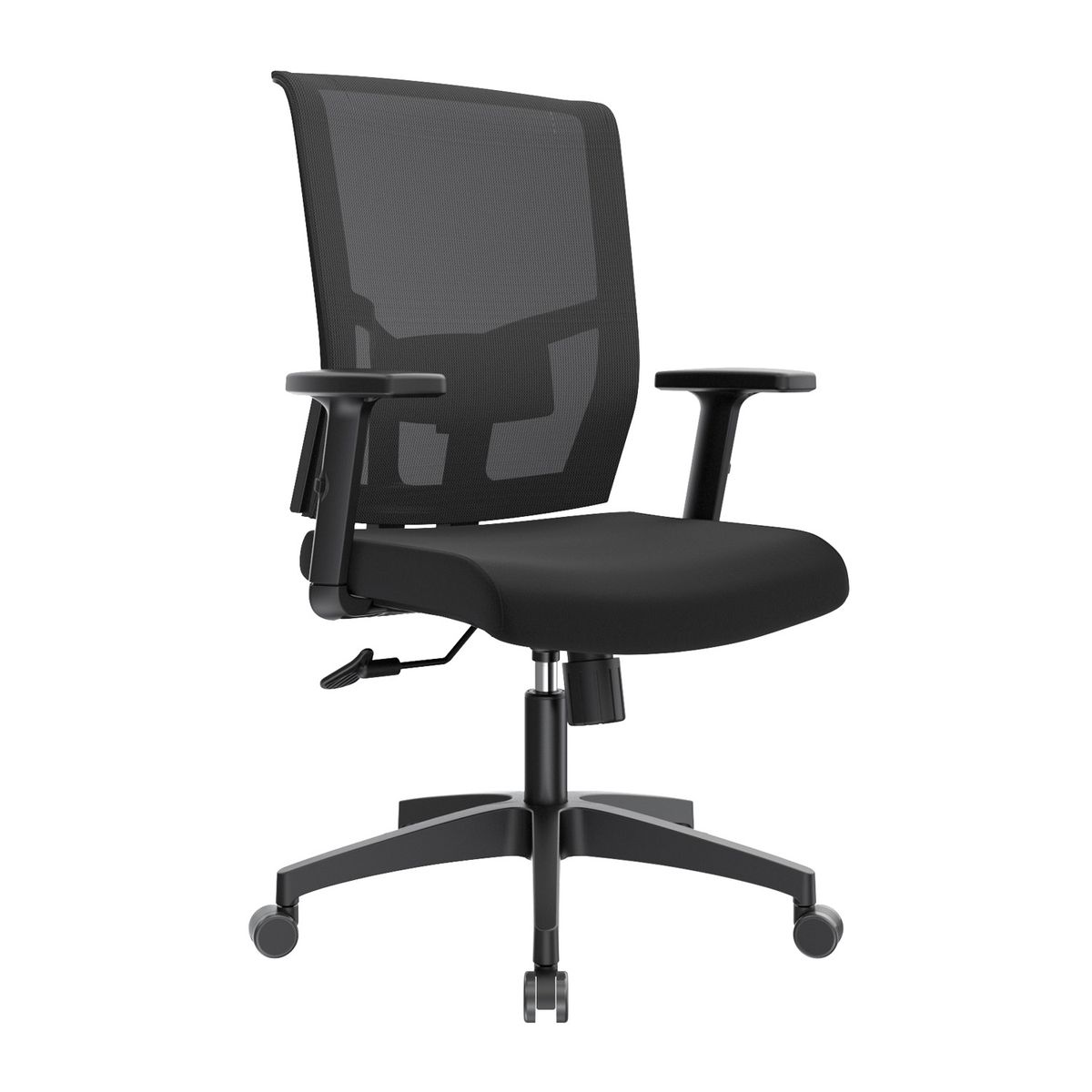 OFIDEAS - Silla de Oficina Ergonomica Delphi Pro Nylon Negro Ofideas