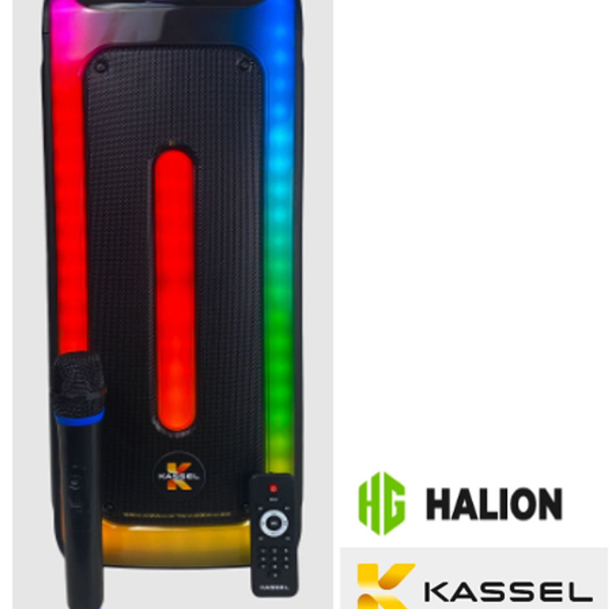 HALION - Parlante Portatil KASSEL K2814 USB TF Bluetooth RADIO FM HALION
