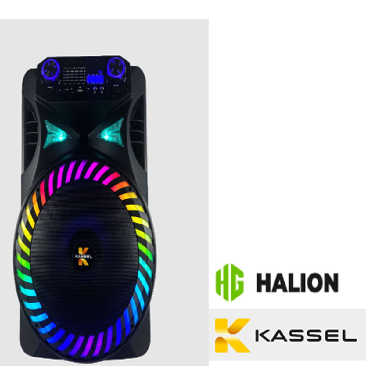 HALION - Parlante Portatil K1510 USB TF Bluetooth TWS RADIO FM KASSEL
