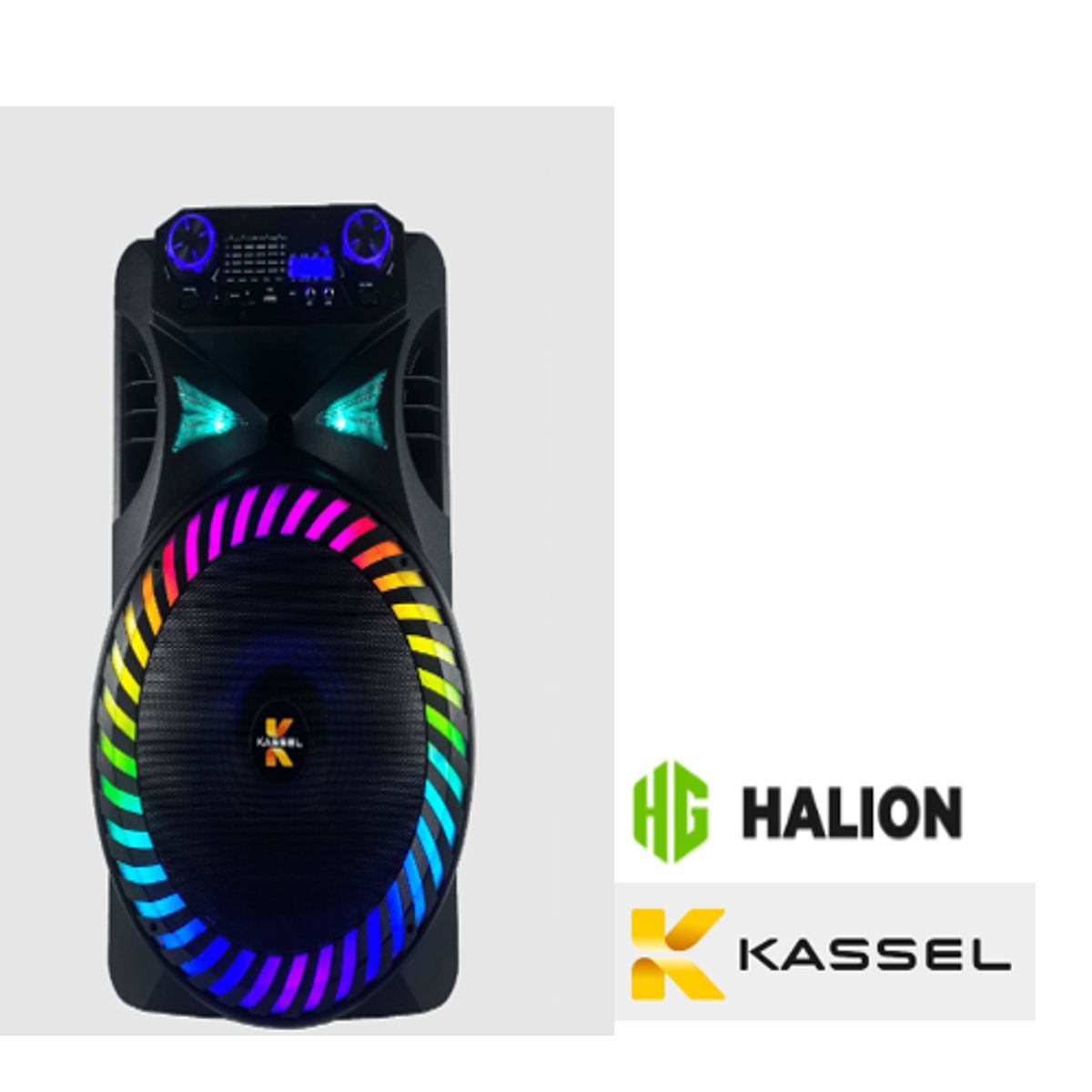 HALION - Parlante Portatil K1510 USB TF Bluetooth TWS RADIO FM KASSEL