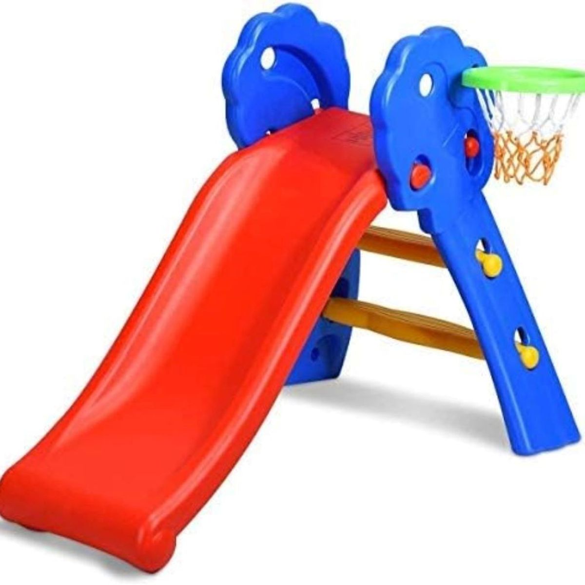 EVERBEST - Resbaladera con básquet