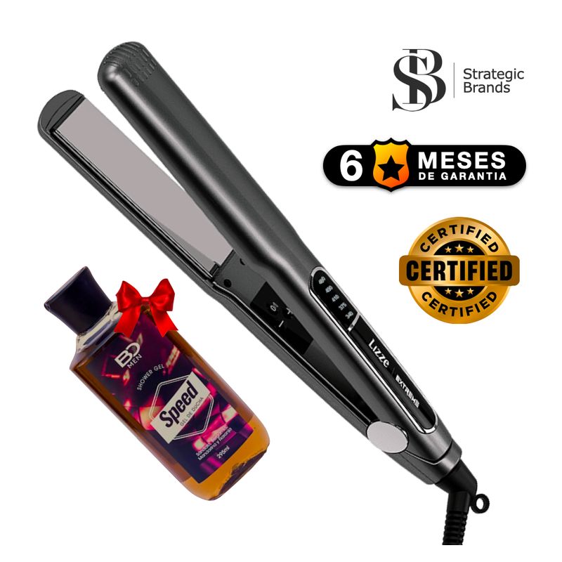 LIZZE - PLANCHA LIZZE EXTREME 480F + GEL DE DUCHA SPEED 295ML