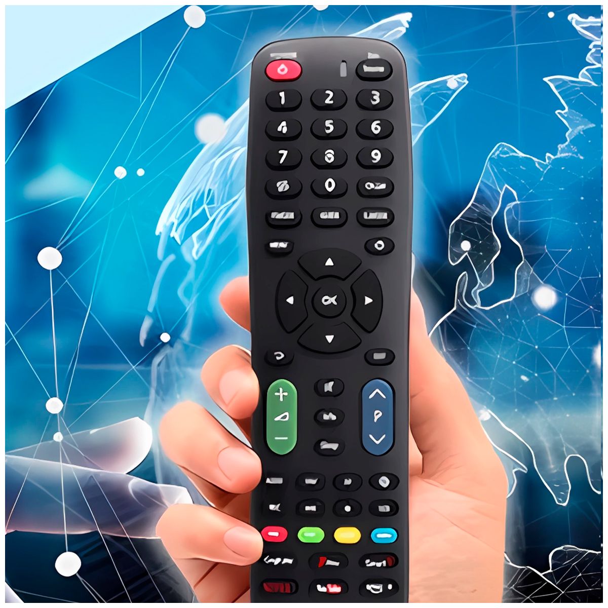 GENERICO - Control Remoto Universal Negro