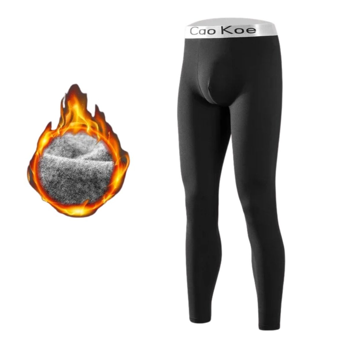 GENERICO - Pantalón Calentador Hombre Leggings Termicos Calor Piernas