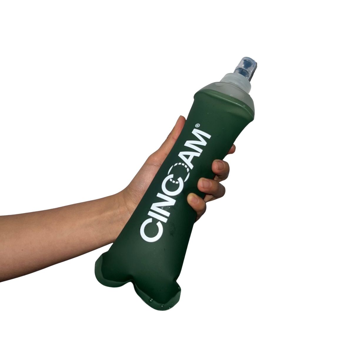 CINCO AM - BOTELLA FLEXIBLE SOFT FLASK VERDE 500 ML - CINCO AM