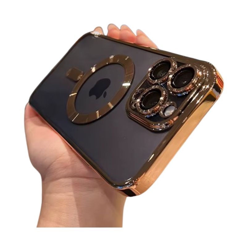 GENERICO - CASE DE IPHONE 14 PRO MAX DORADO