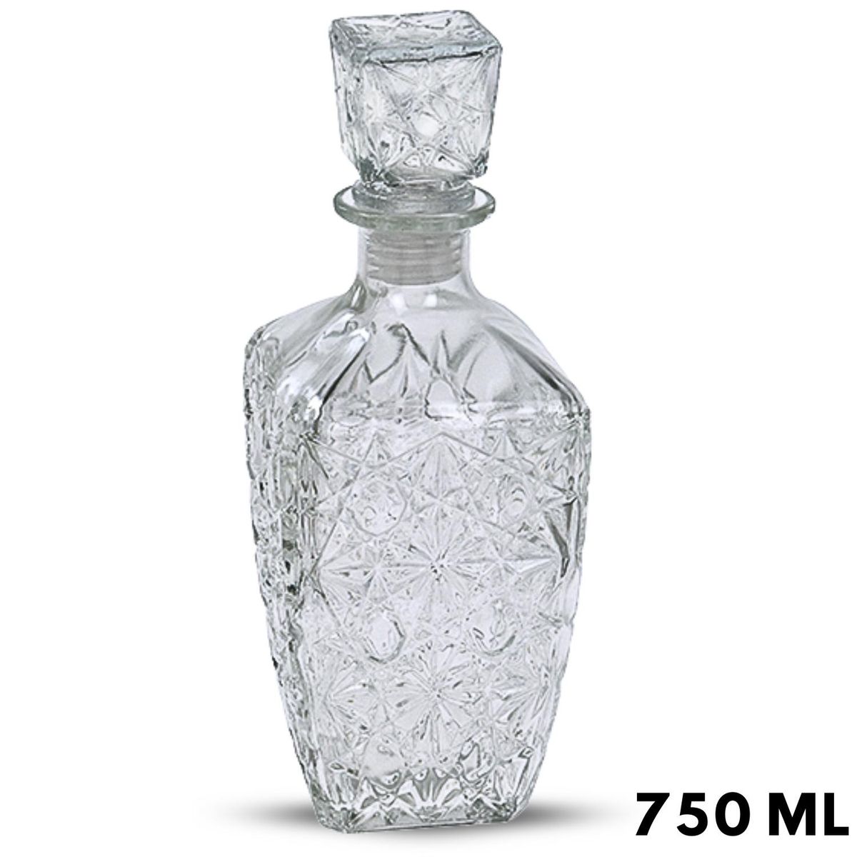ICHIMATSU - Licorera Trapecio Transparente 750 ML-Ichimatsu
