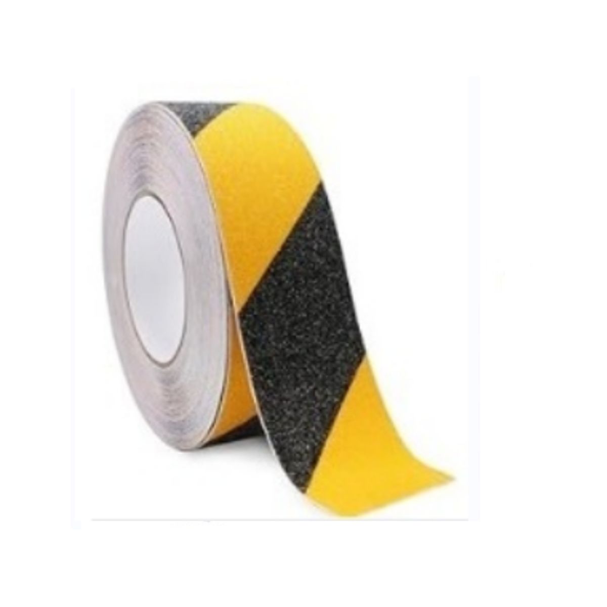 GENERICO - CINTA ANTIDESLIZANTE DE ALTO TRANSITO DE 2" O 5CM DE ANCHO X 18 MTS (BICOLOR)