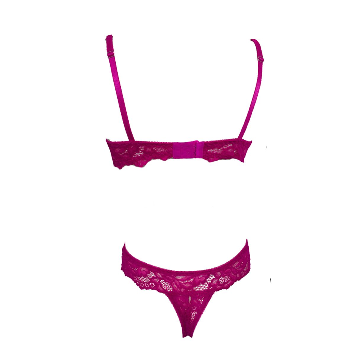 GENERICO - Conjunto Becky con abertura en partes íntimas de Lencería Fina y Sexy