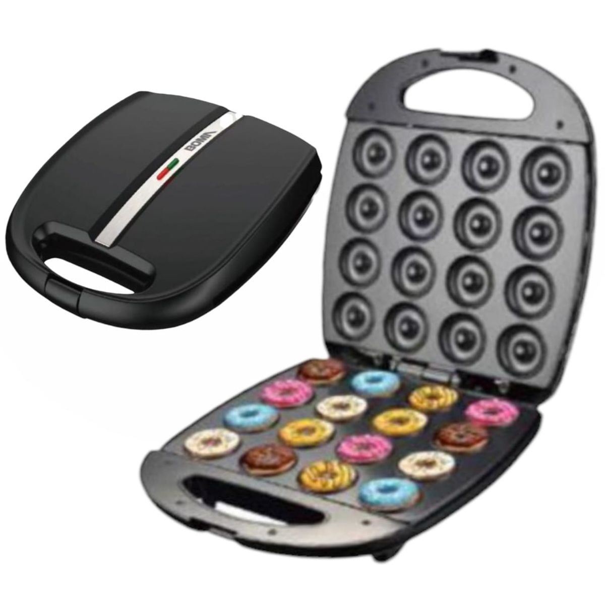 OEM - Maquina Antiadherente Para Hacer Mini Donas 16 A La Vez