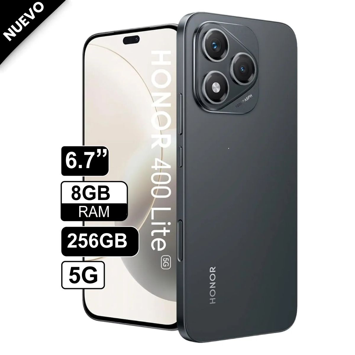 HONOR - Celular HONOR 400 LITE 5G 8RAM 256GB NEGRO