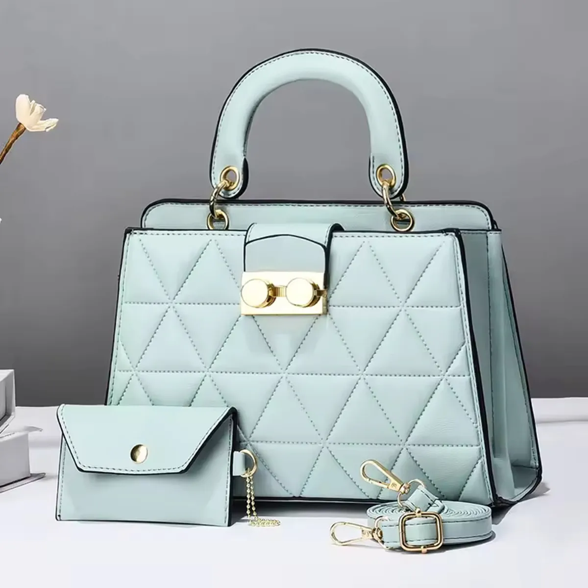 GENERICO - Bolso bandolera elegante para mujer Cuero Pu P-1Pic-03