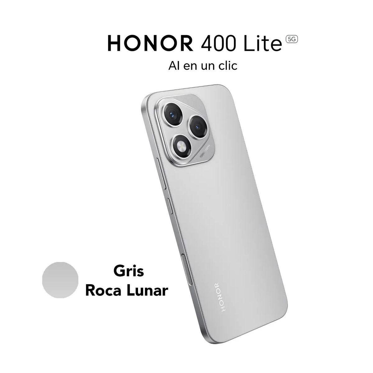 HONOR - Celular HONOR 400 LITE 5G 8RAM 256GB Roca Lunar