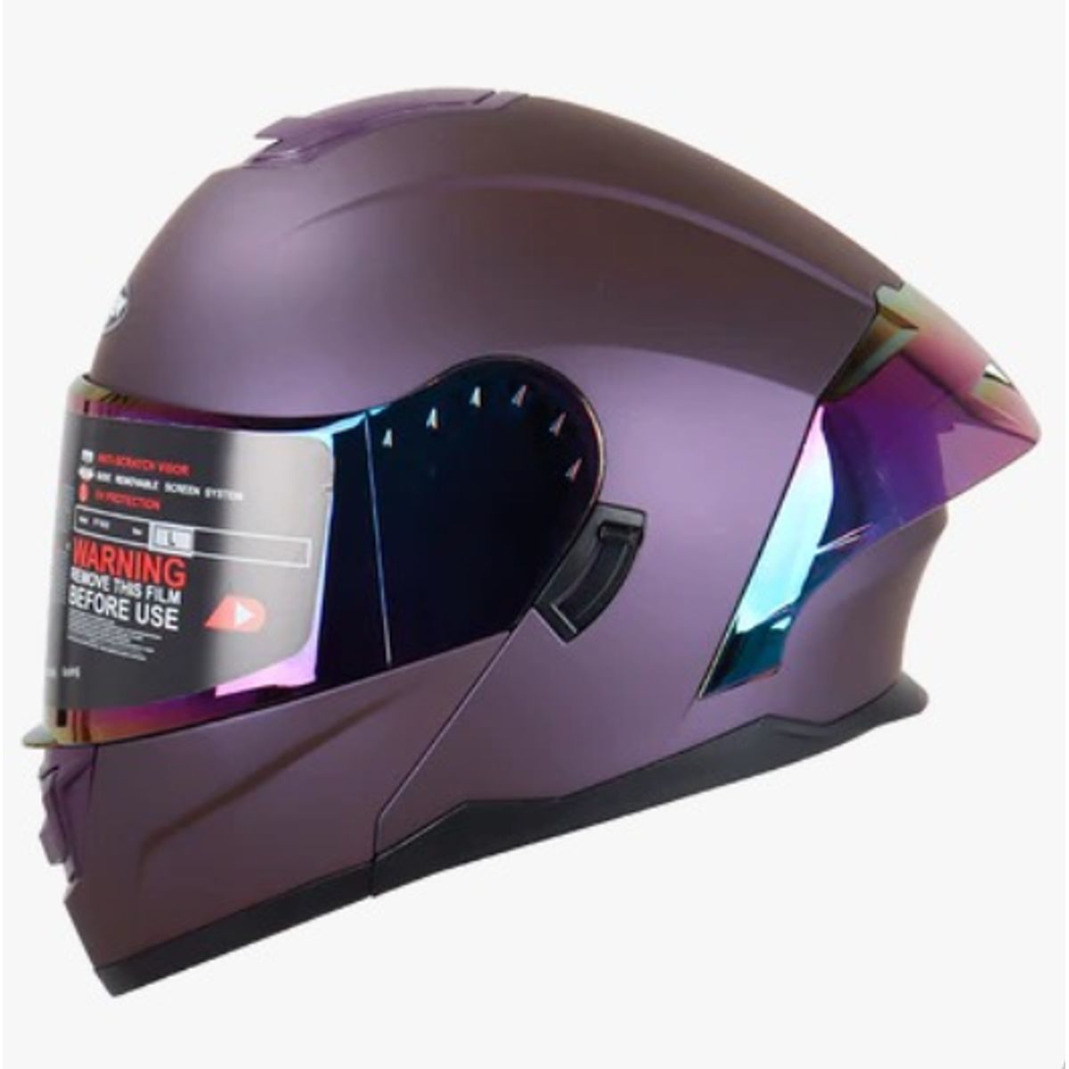CES - CASCO MOTO HOKEN FF916 FLIP UP VIOLETA MATE