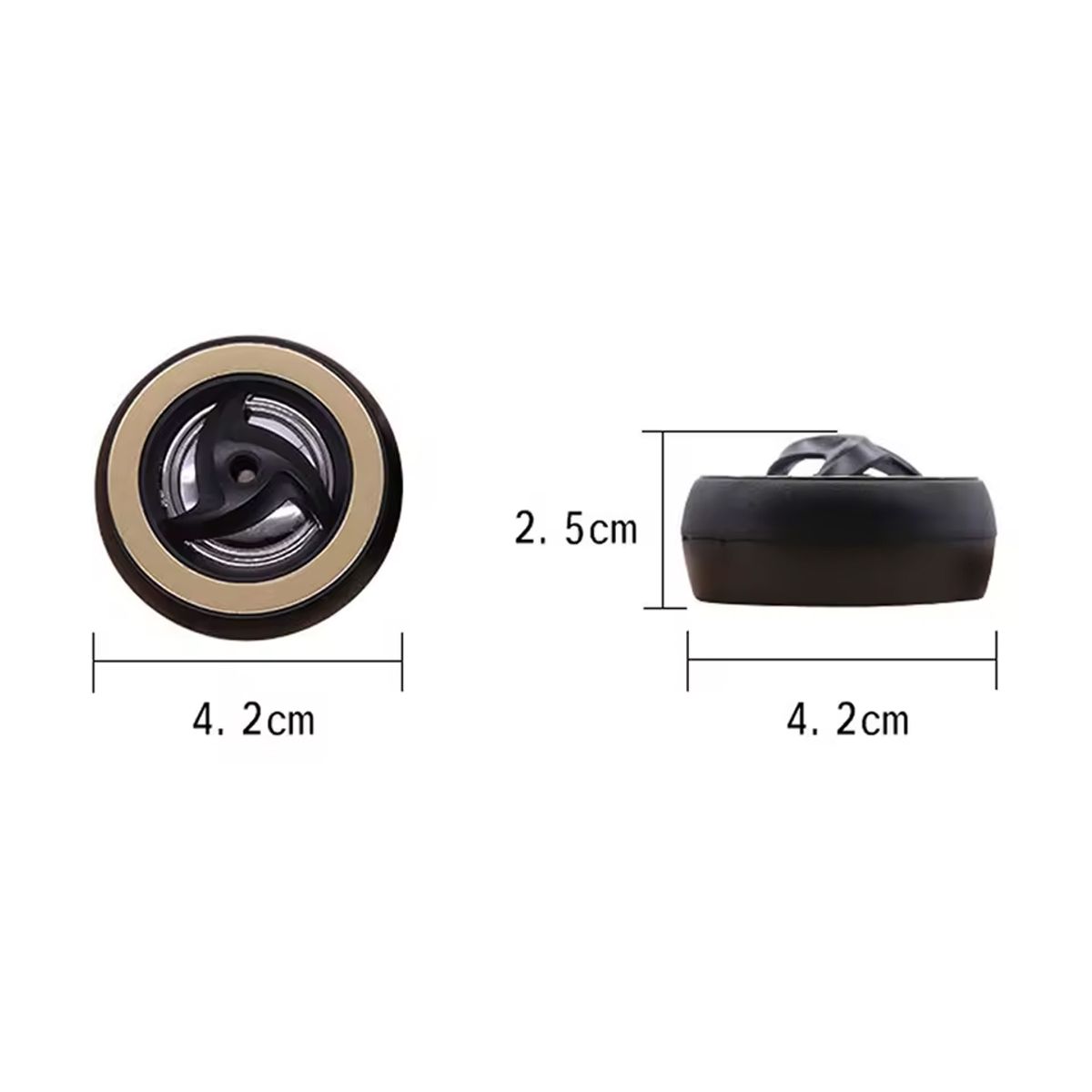 GENERICO - Tweeter 240W para Auto 50mm Compatible con TWI-240W