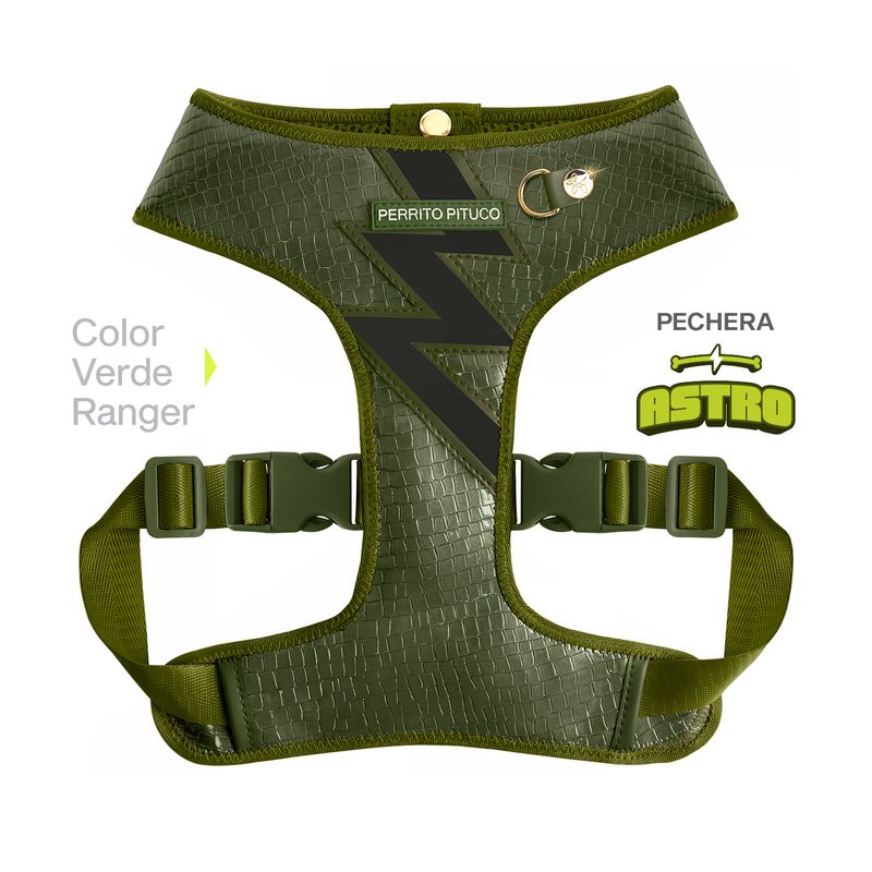PERRITO PITUCO - PECHERA PERRITO PITUCO ASTRO VERDE RANGER TALLA M