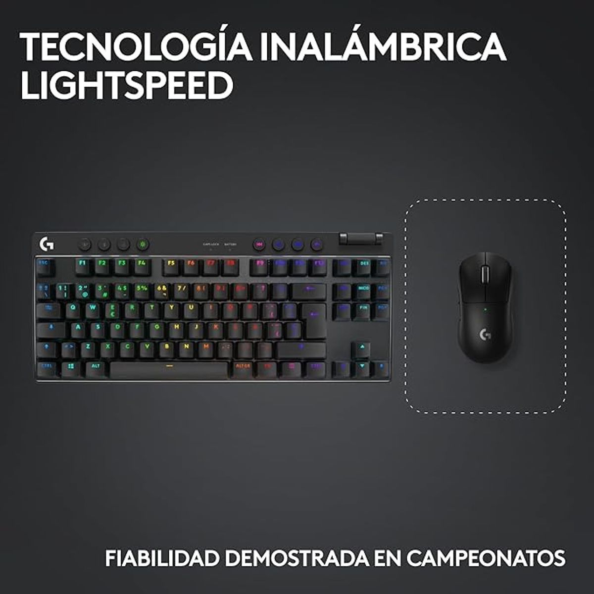 LOGITECH - Teclado + Mouse Logitech G Pro X Tkl G Pro X Superlight 2