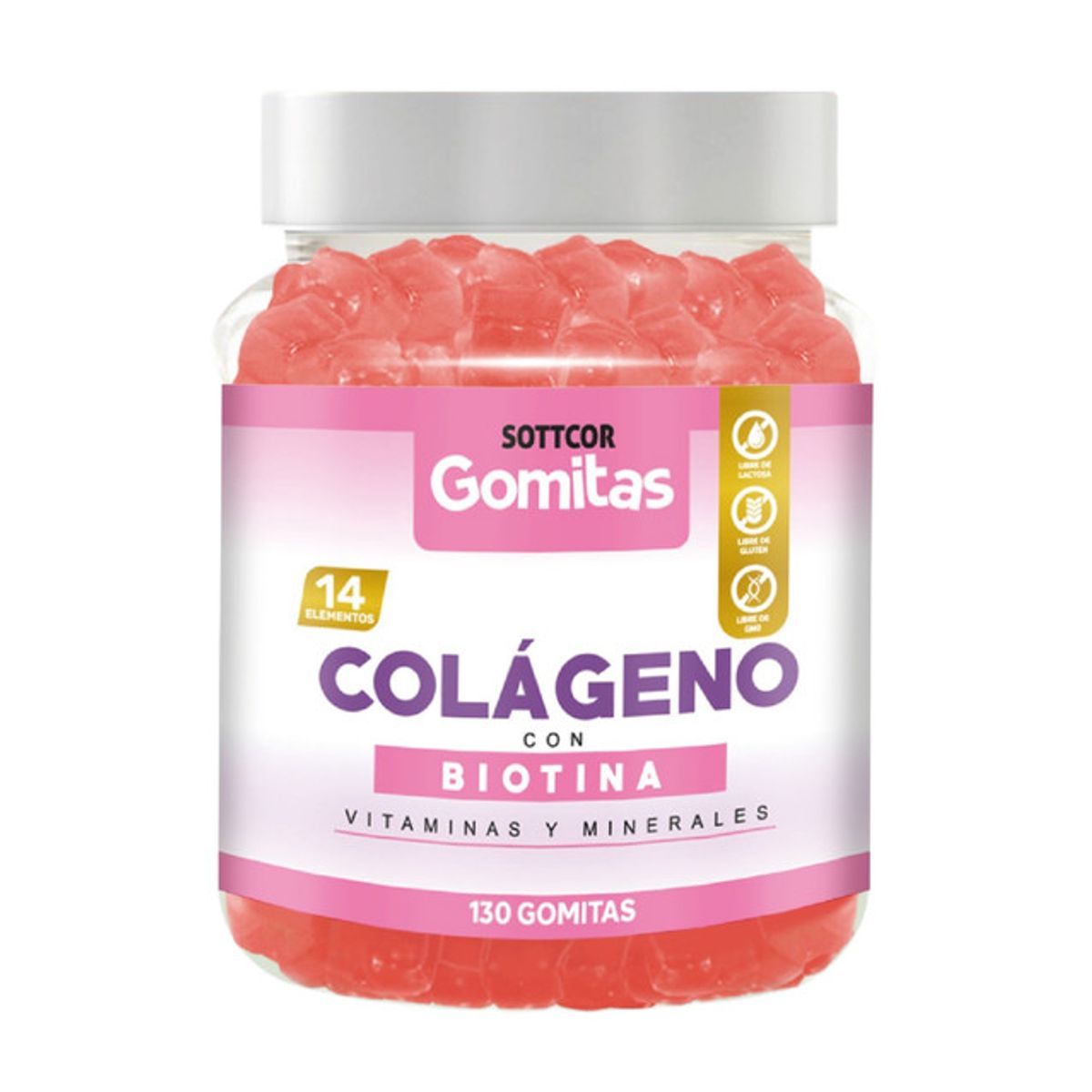 GENERICO - COLAGENO PARA ADULTOS GOMITAS SOTTCOR 100GR