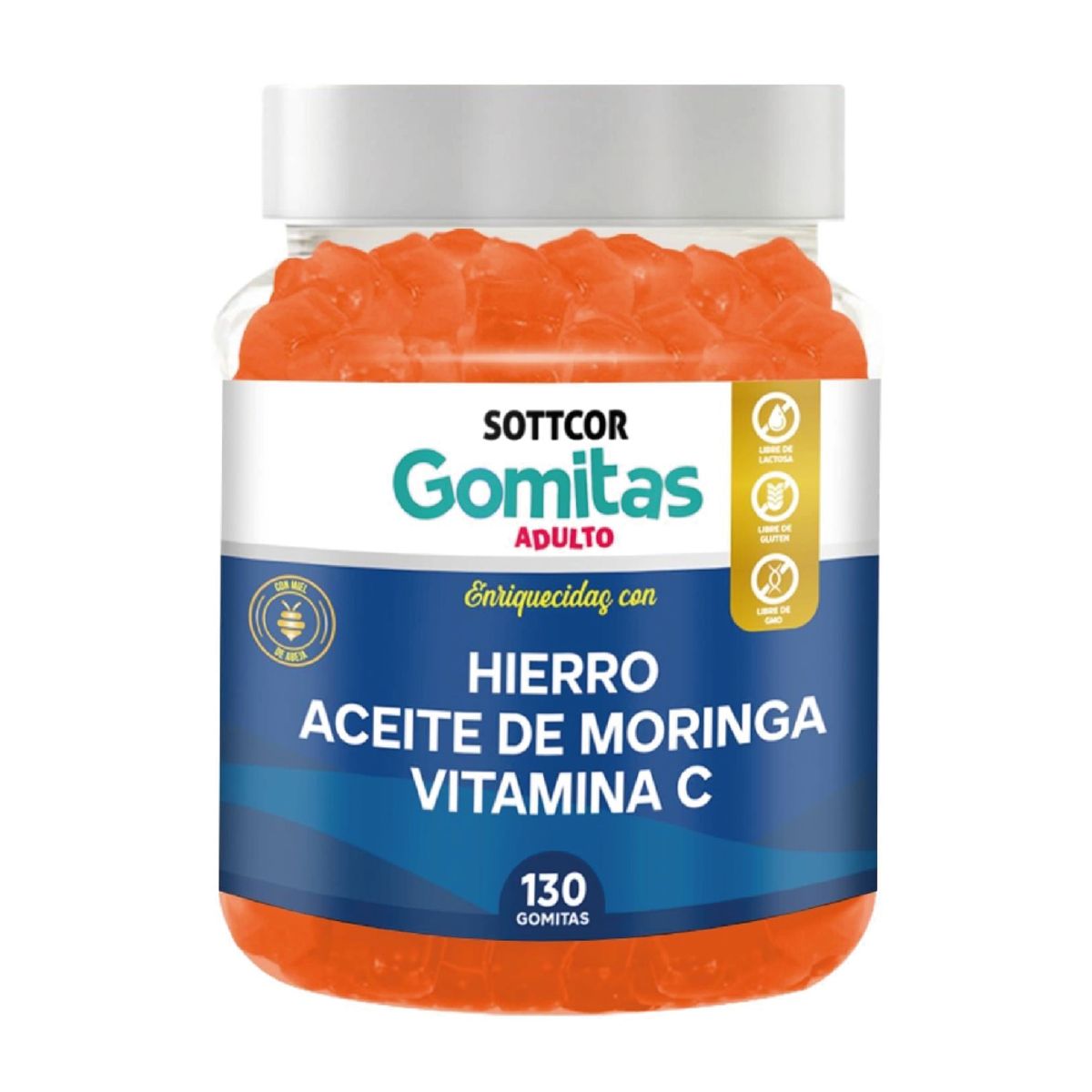 GENERICO - Hierro Para Adultos 130 Gomitas - Sottcor