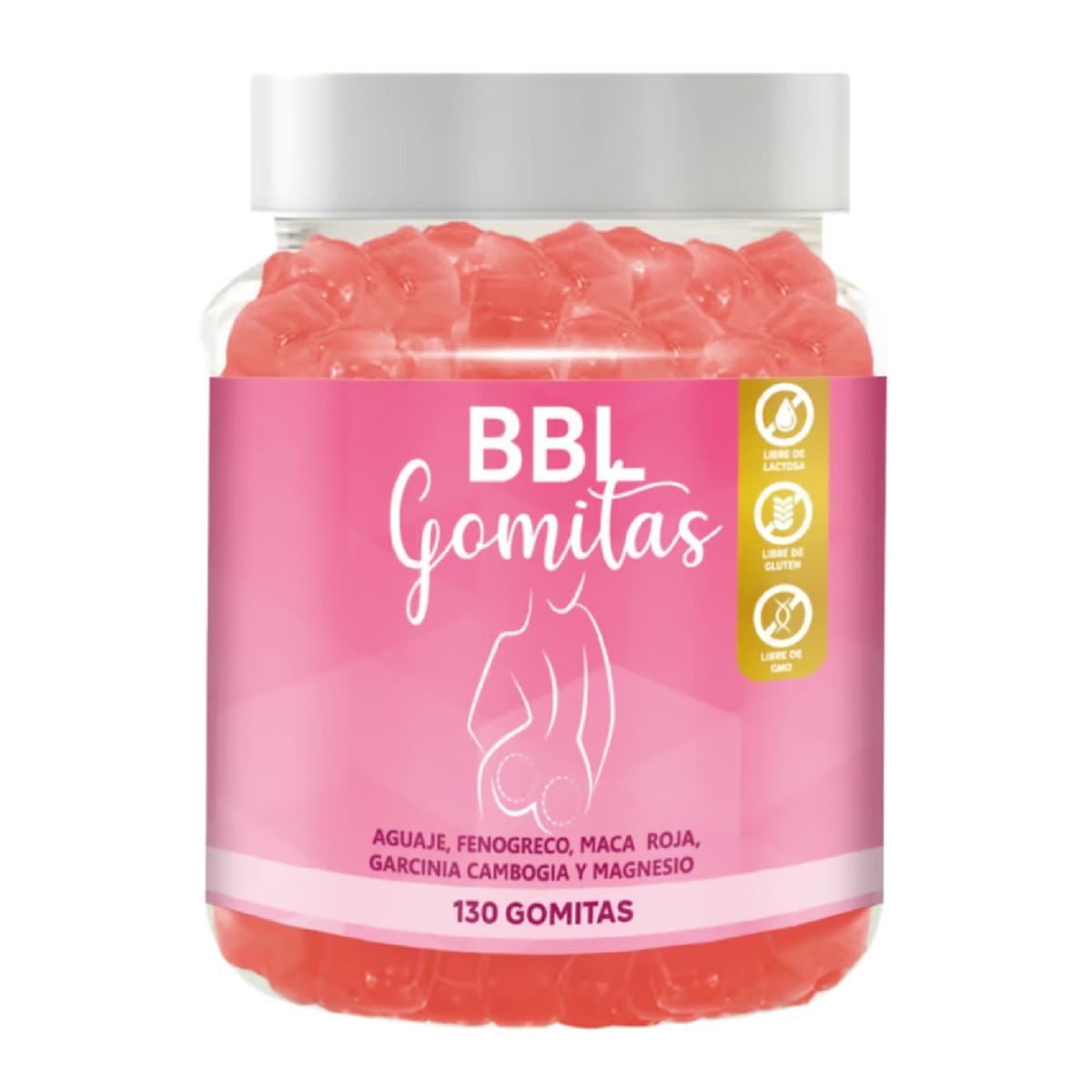 GENERICO - Aguaje BBL para Adultos Gomitas Sottcor 130 Gomitas