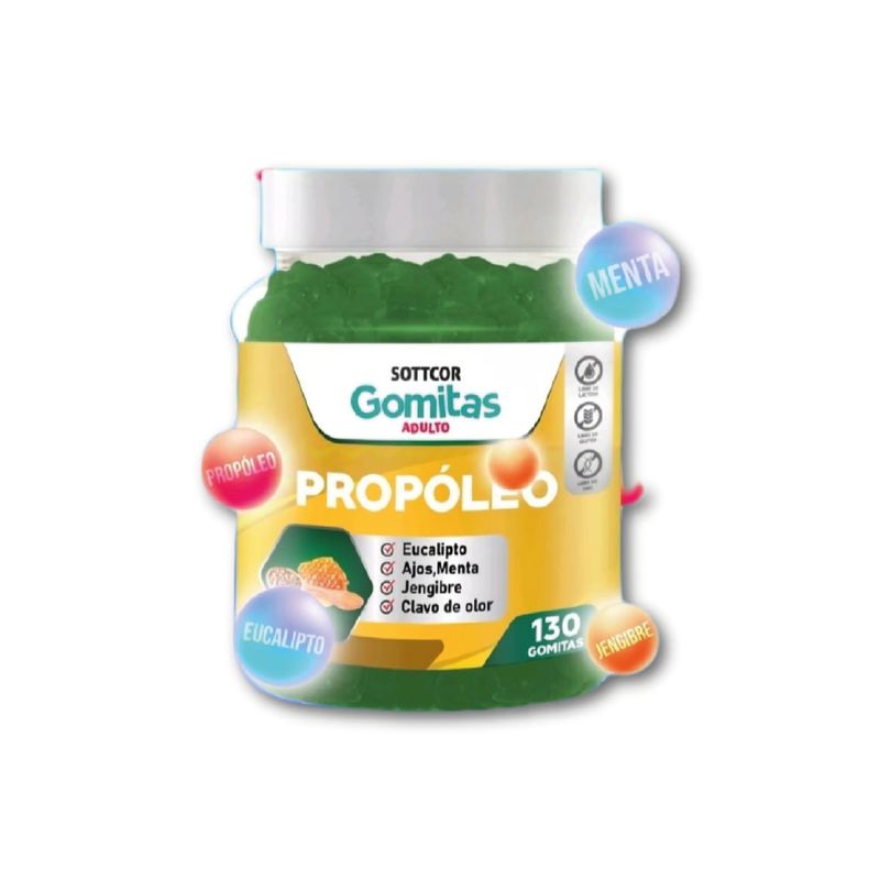 GENERICO - Propóleo Para Adultos 130 Gomitas - Sottcor