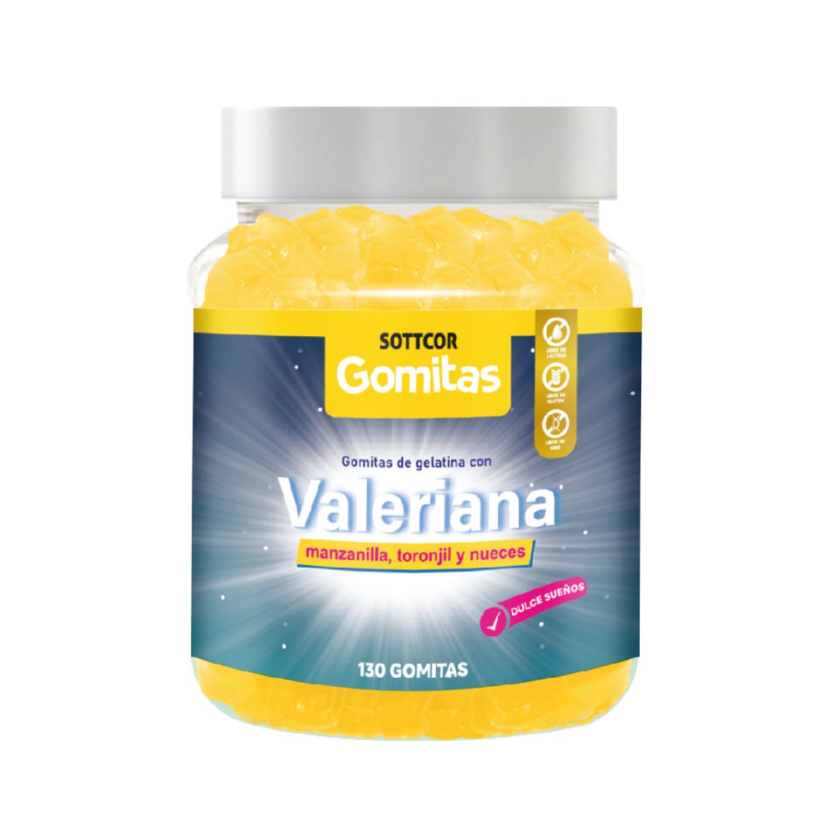 GENERICO - Valeriana Para Adultos 130 Gomitas - Sottcor