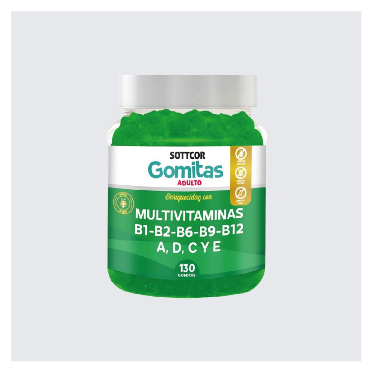 GENERICO - Multivitaminas Para Adultos 130 Gomitas - Sottcor