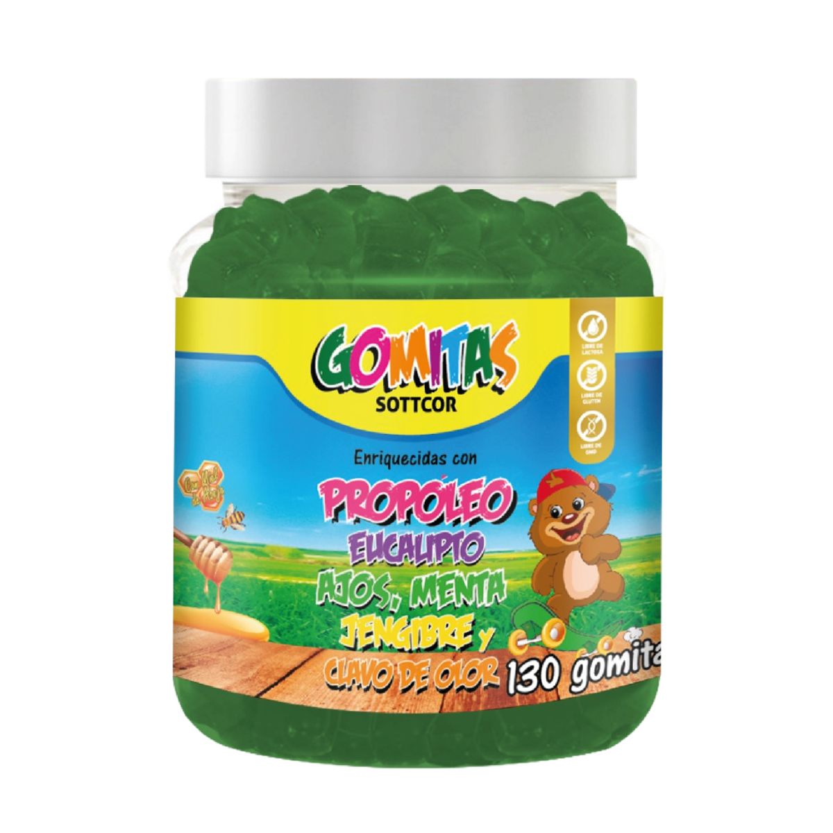 GENERICO - Propóleo Para Niños Gomitas Sottcor 100Gr