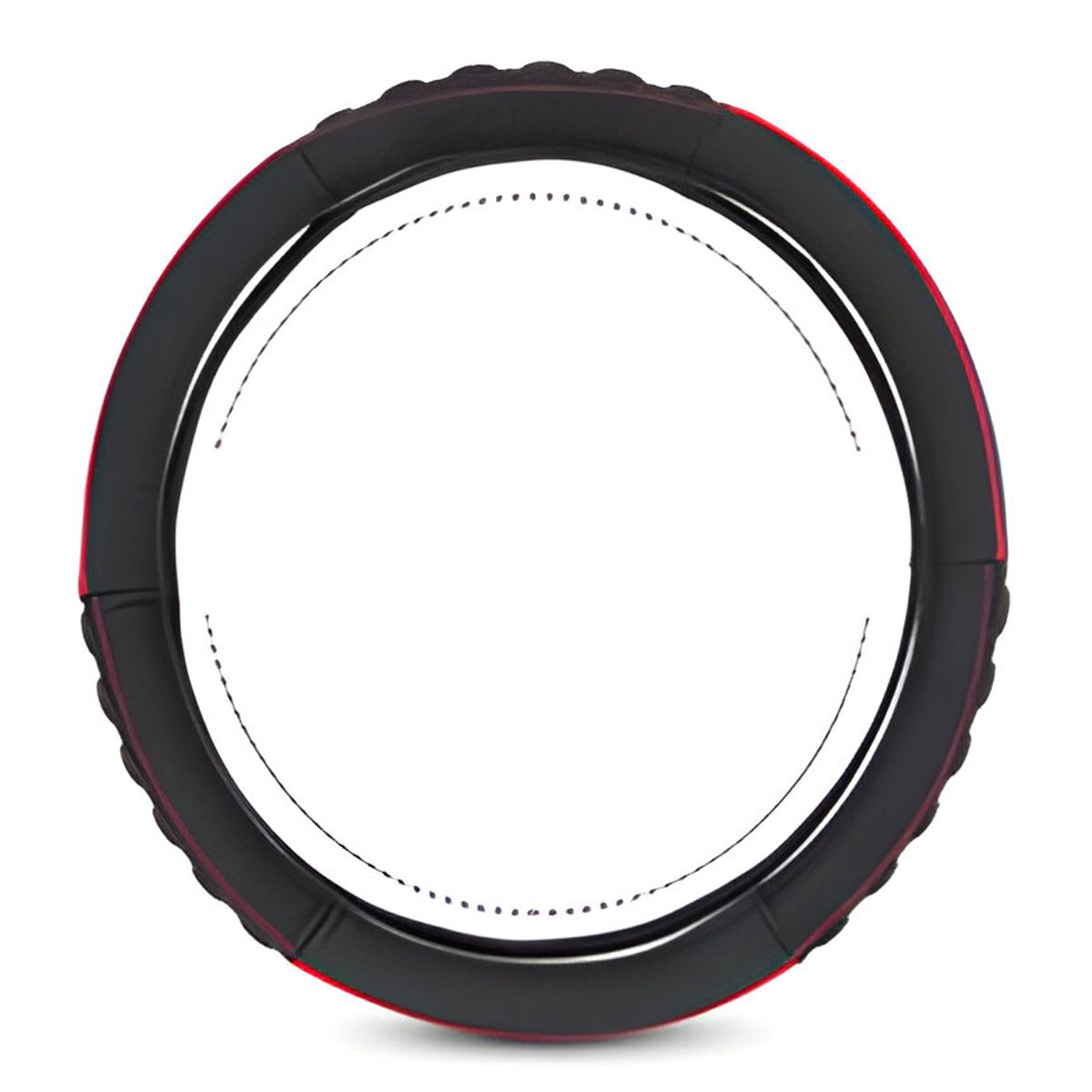 GENERICO - Forro para Timón con Diseño Deportivo y Masajeador