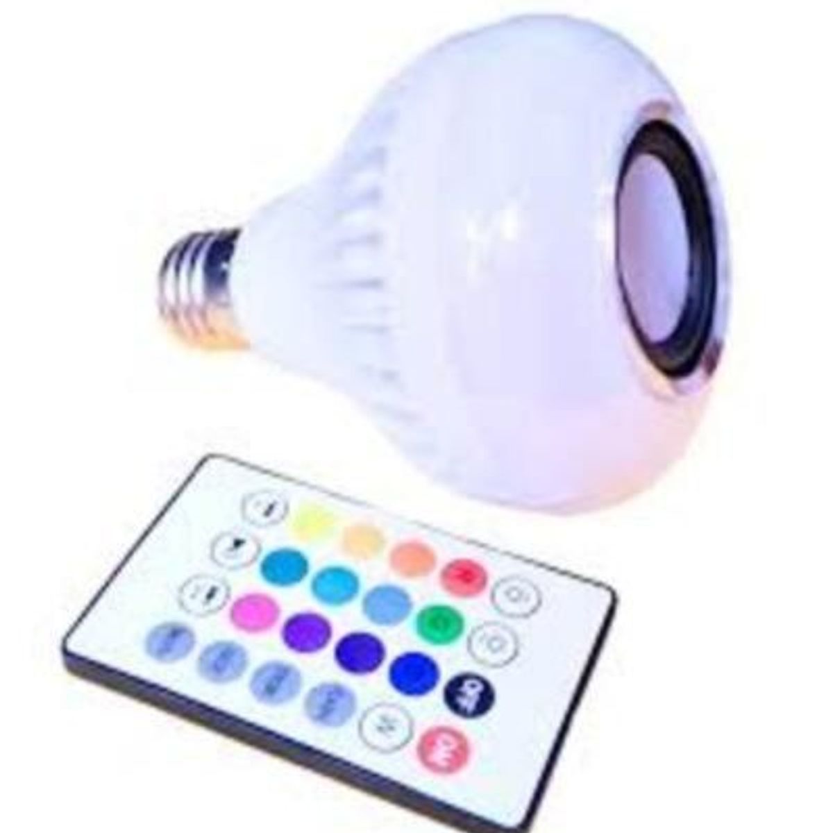 GENERICO - Foco Parlante Bluetooth Luces Multicolor