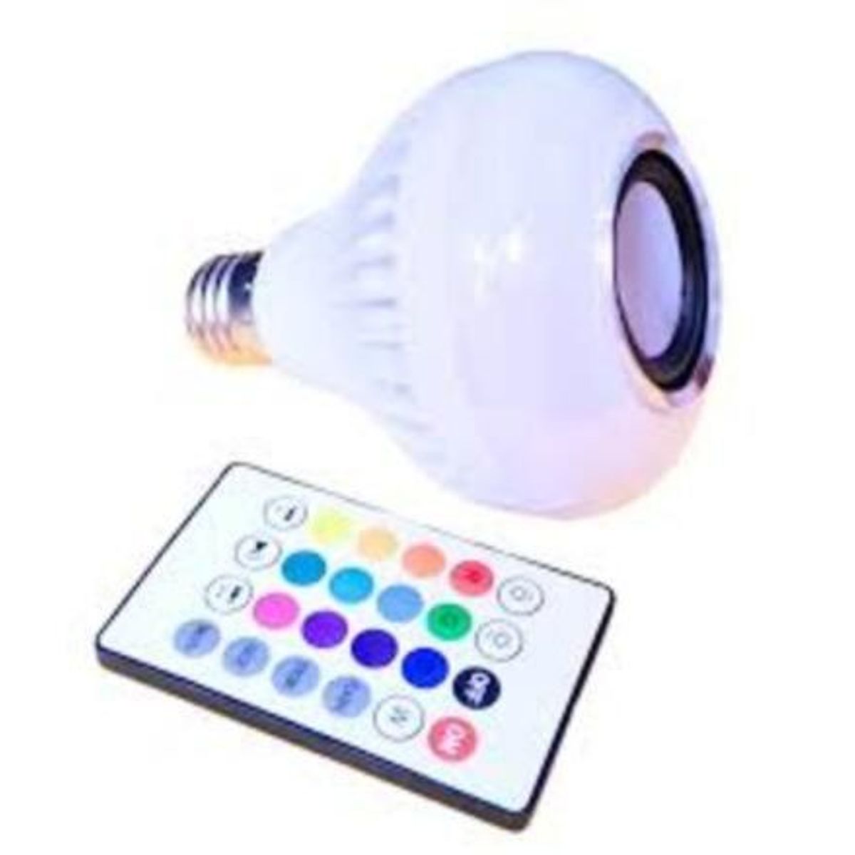 GENERICO - Foco Parlante Bluetooth Luces Multicolor