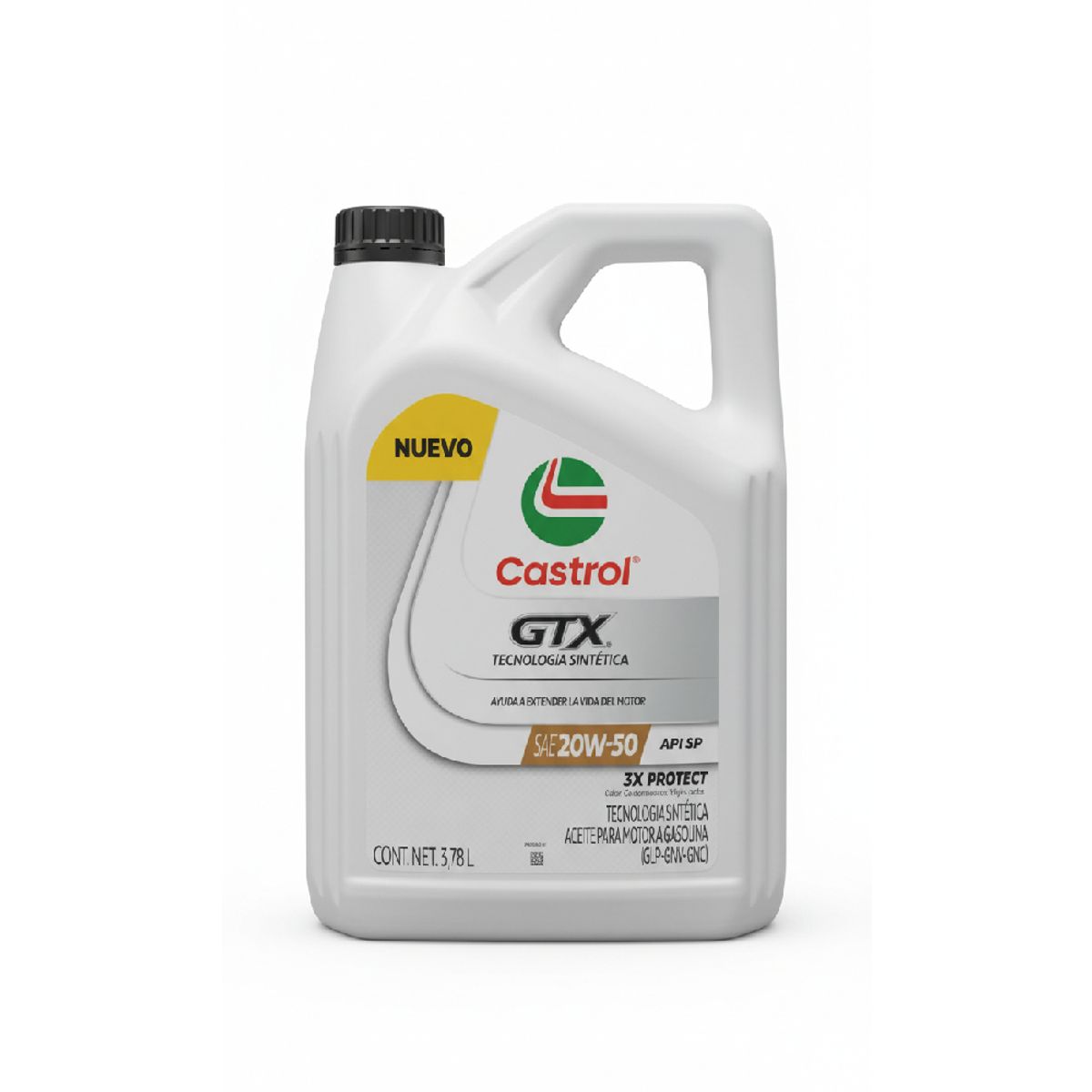 CASTROL - ACEITE PARA MOTOR CASTROL 1 GALON 3.78LT 20W50