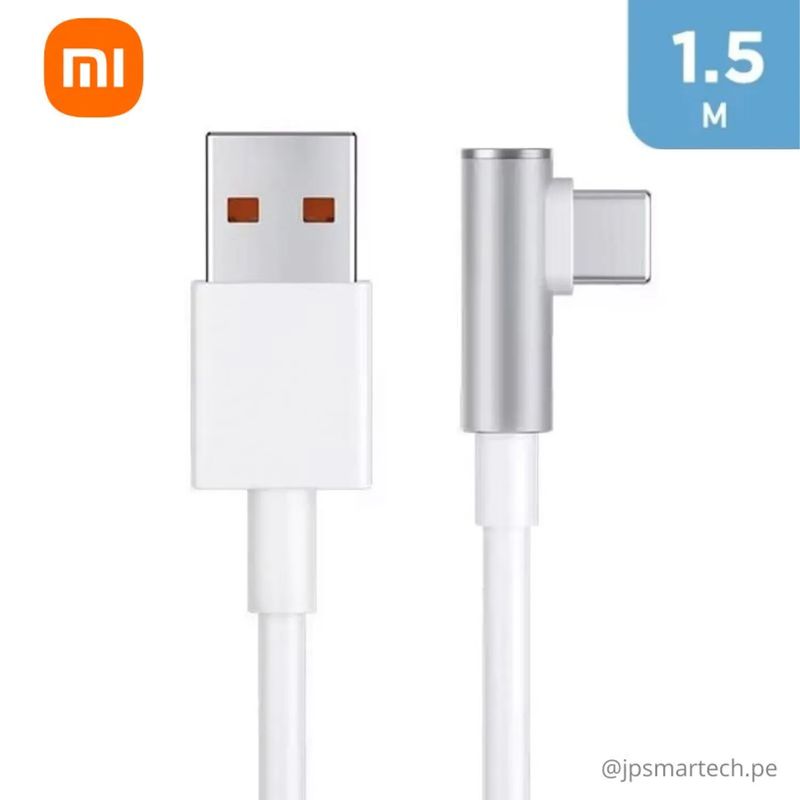 XIAOMI - Xiaomi Cable 6A L-type Type-C Fast Charging- Note 11 Pro