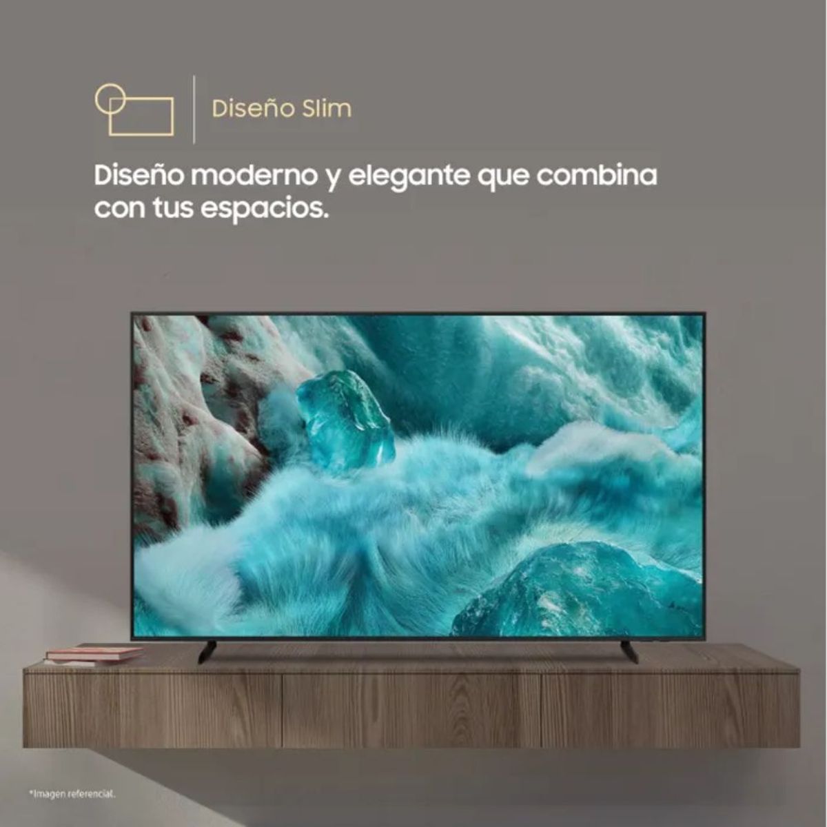 SAMSUNG - Televisor SAMSUNG QLED 55 UHD 4K Vision AI Smart TV QN55Q7FAAGXPE + Antena Digital