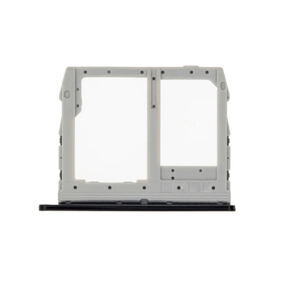 GENERICO - Repuesto Bandeja SIM LG K40S Color Negro