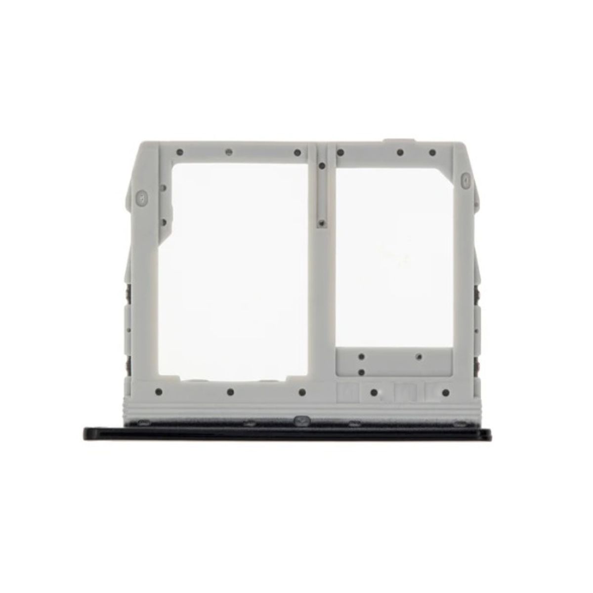 GENERICO - Repuesto Bandeja SIM LG K40S Color Negro