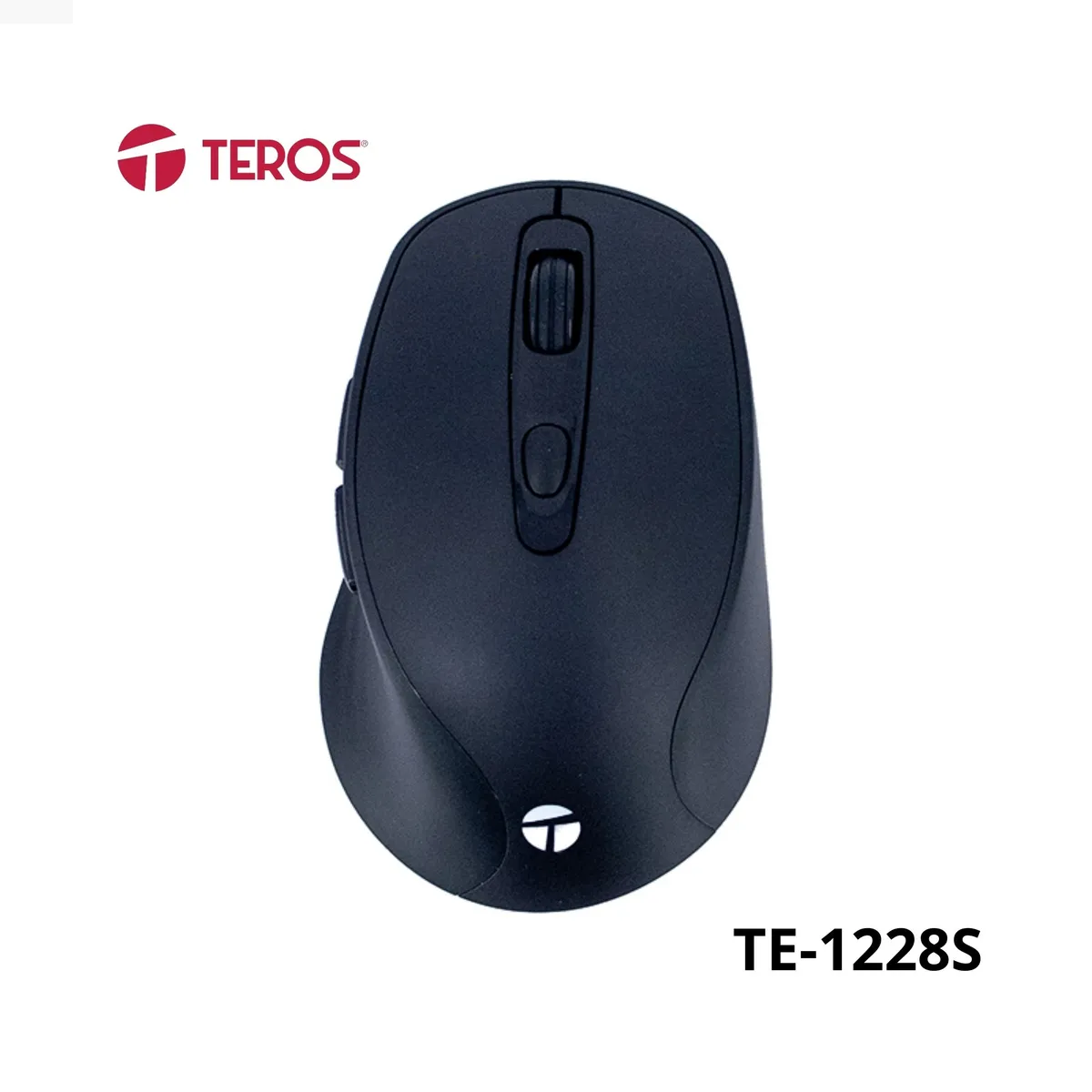 TEROS - MOUSE INALÁMBRICO TEROS TE-1228S NEGRO 6 BOTONES USB