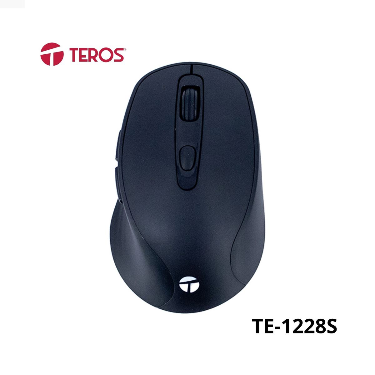 TEROS - MOUSE INALÁMBRICO TEROS TE-1228S NEGRO 6 BOTONES USB