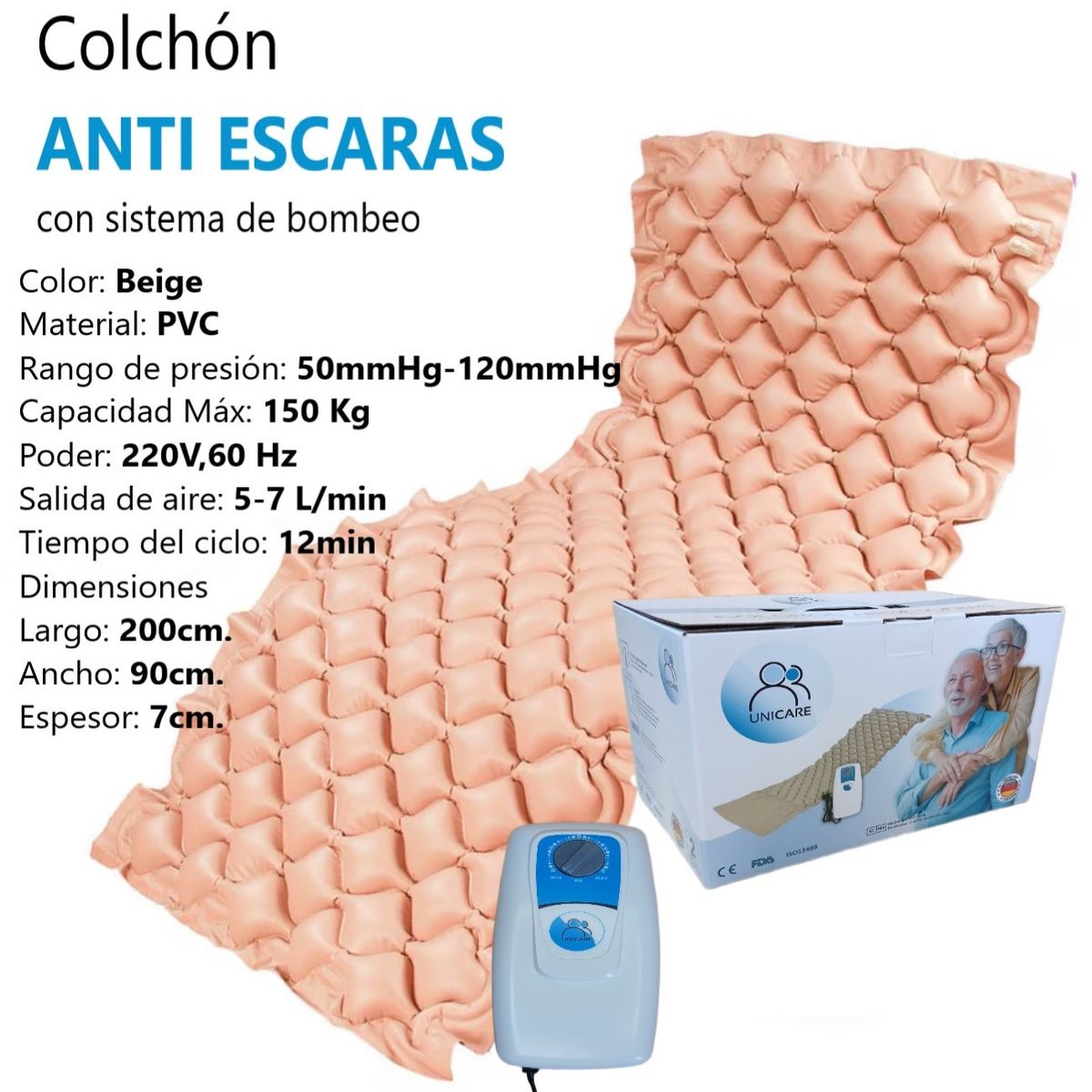 UNICARE - Colchón Anti Escaras Original