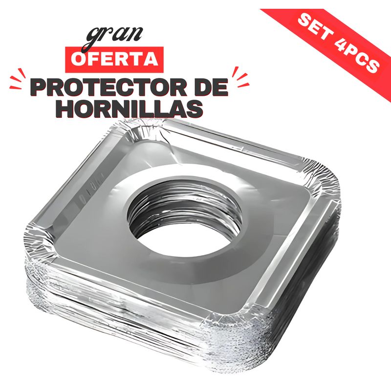 SM - PROTECTOR DE HORNILLAS DE ALUMINIO SETX4